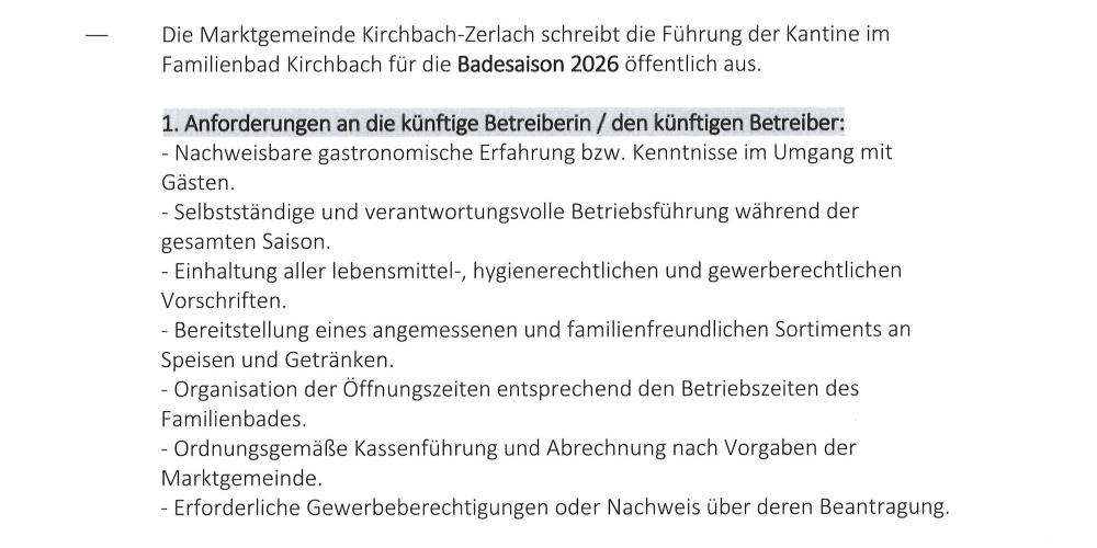 Foto: Foto: Gemeinde Kirchbach-Zerlach