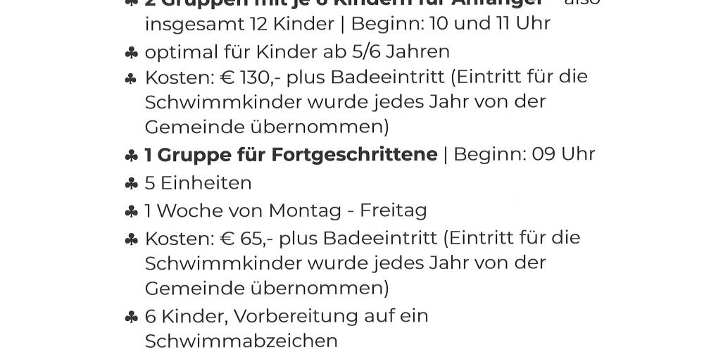 Foto: Foto: Gemeinde Kirchbach-Zerlach