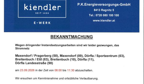 Foto: Foto: Gemeinde Kirchbach-Zerlach