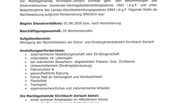 Foto: Foto: Gemeinde Kirchbach-Zerlach