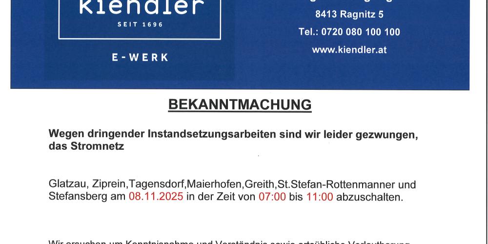 Foto: Foto: Gemeinde Kirchbach-Zerlach